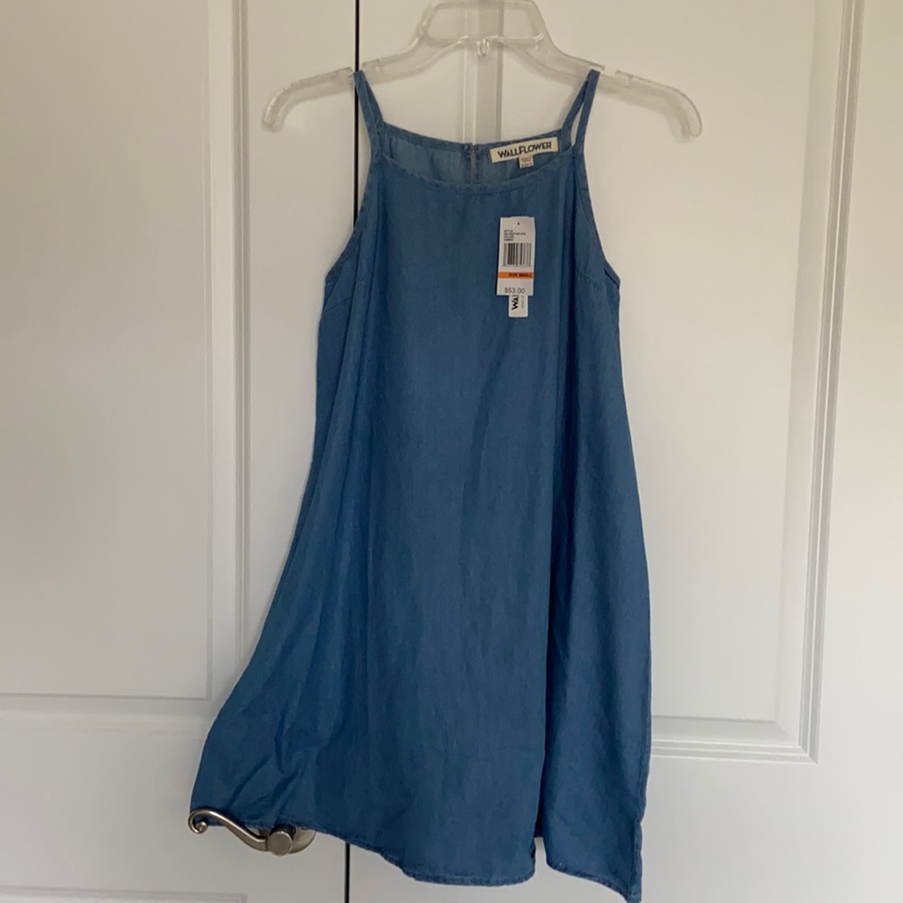 NWT Chambray Shift Dress
